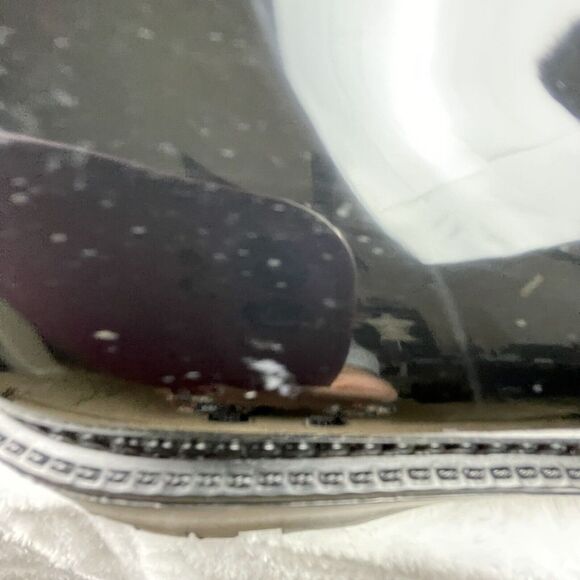 Circus by Sam Edelman Knox Women's Moto Combat Boots‎ Black Patent Leather Sz 8 - Picture 15 of 16